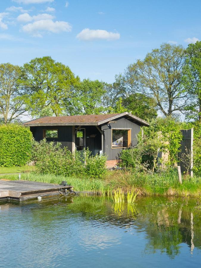 B&B Pipowagen "Het Wellnesst" Op Wellness Camping En B&B Stoltenborg Meddo Ngoại thất bức ảnh
